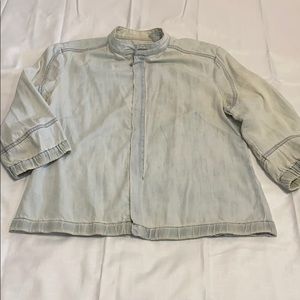 DIESEL SIZE L 100%COTTON COLOR BLUE